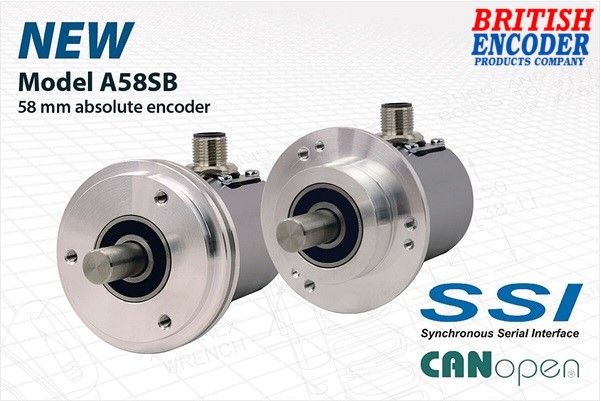 The NEW Model A58SB absolute bus encoder